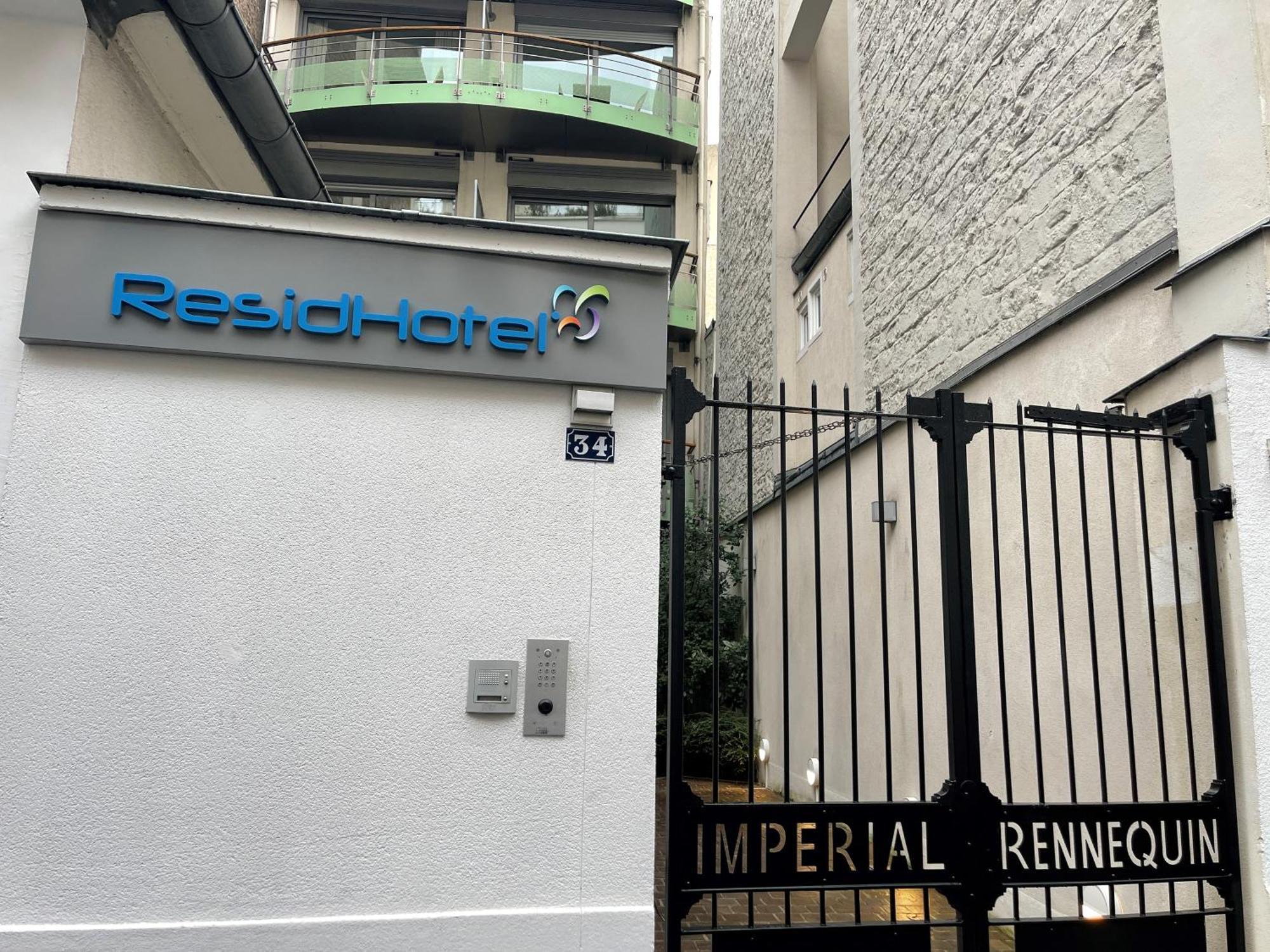 Residhotel Imperial Rennequin Paris Exterior photo